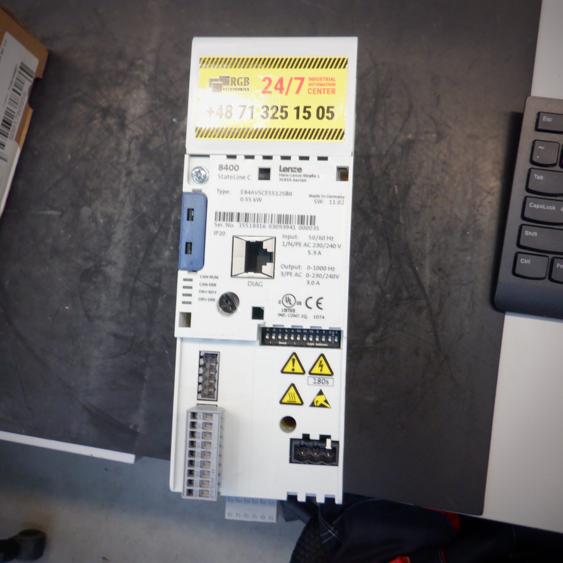 Convertisseur de fréquence Lenze i550