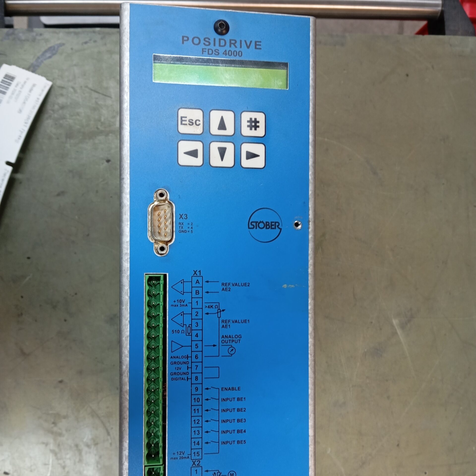 réparation de l'onduleur Stober FDS4000