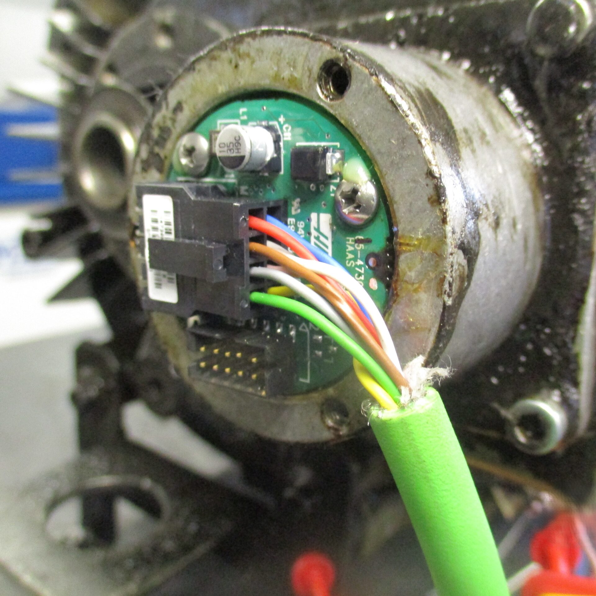 essai de moteur électrique