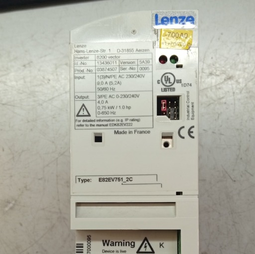 service Lenze E82EV751K2C