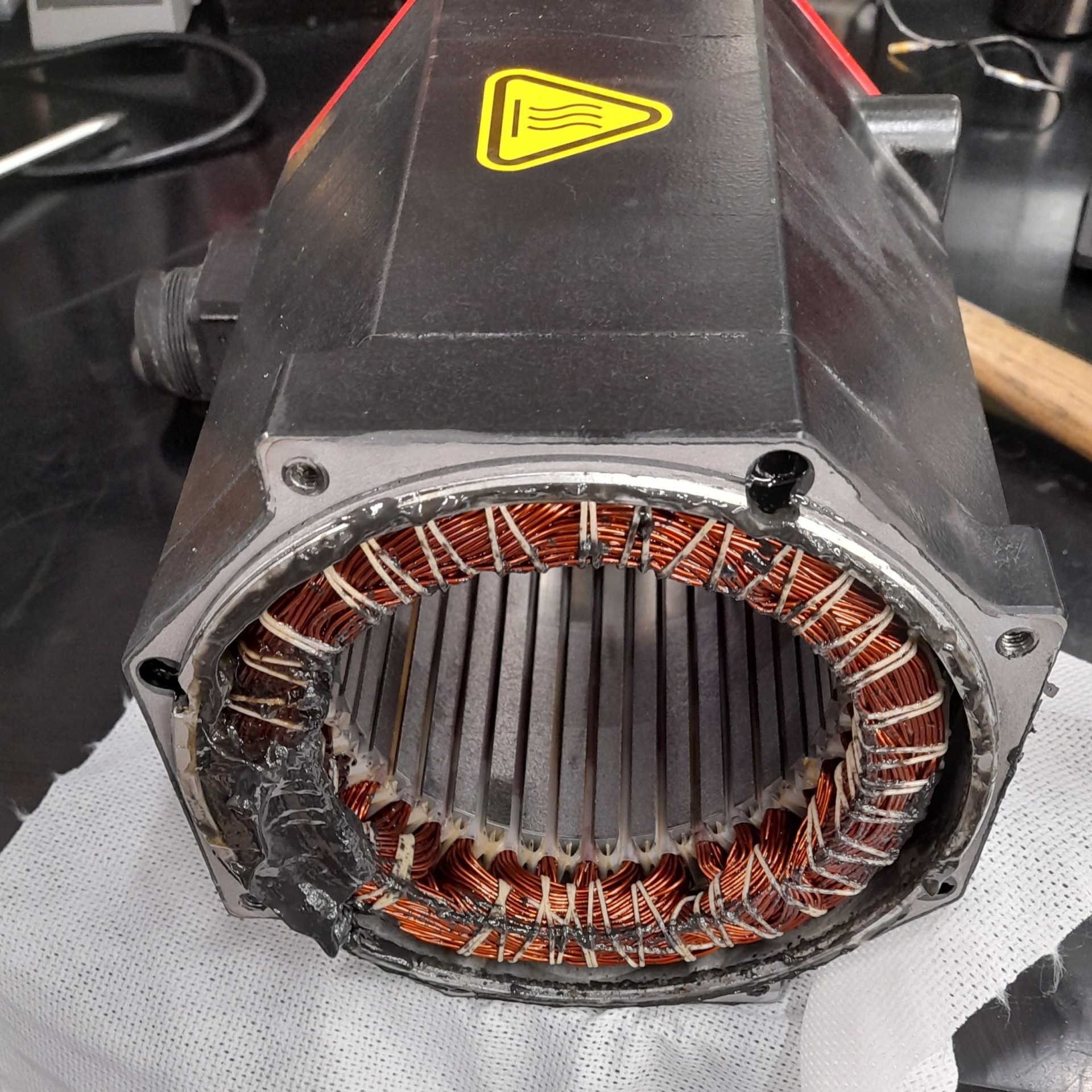diagnostic express du servomoteur FANUC